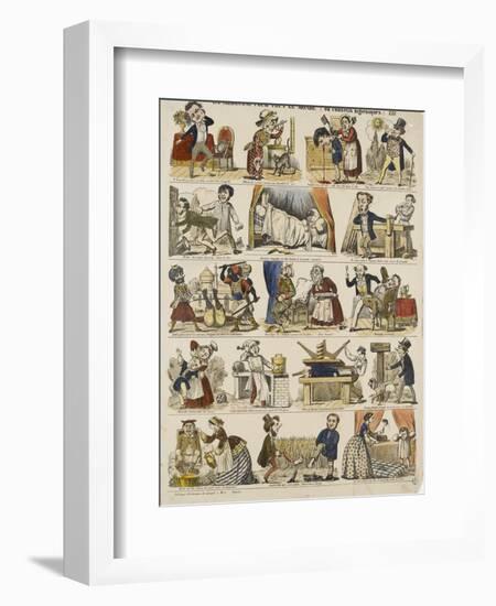 La médecine pour tout le monde ou conseils hygiéniques-null-Framed Giclee Print