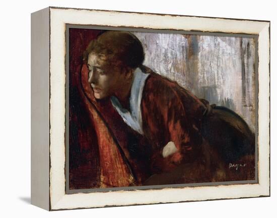 La Melancolie  Peinture D'edgar Degas (1834-1917) 1884-1886 the Philips Collection, Washington Dc,-Edgar Degas-Framed Premier Image Canvas