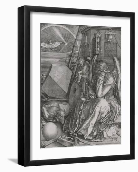La Mélancolie-Albrecht Dürer-Framed Giclee Print