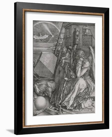 La Mélancolie-Albrecht Dürer-Framed Giclee Print