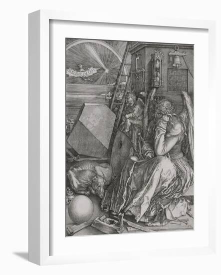 La Mélancolie-Albrecht Dürer-Framed Giclee Print