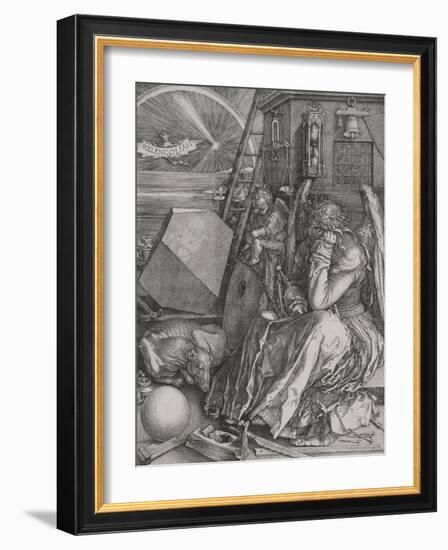 La Mélancolie-Albrecht Dürer-Framed Giclee Print