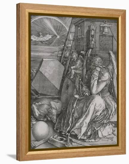 La Mélancolie-Albrecht Dürer-Framed Premier Image Canvas