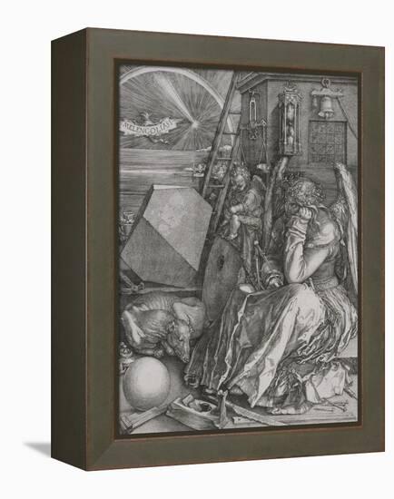 La Mélancolie-Albrecht Dürer-Framed Premier Image Canvas