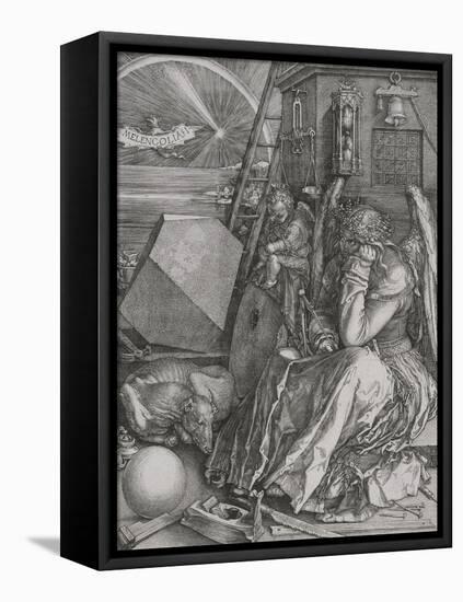 La Mélancolie-Albrecht Dürer-Framed Premier Image Canvas