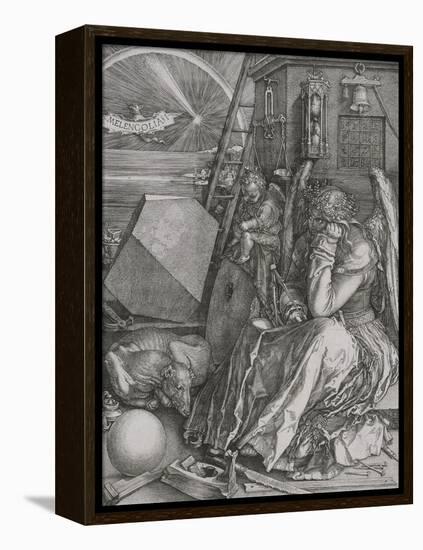 La Mélancolie-Albrecht Dürer-Framed Premier Image Canvas