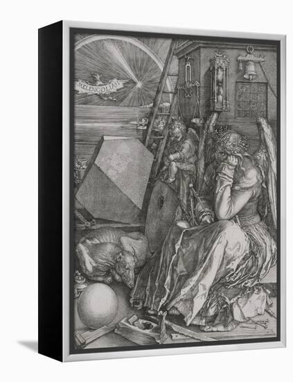 La Mélancolie-Albrecht Dürer-Framed Premier Image Canvas