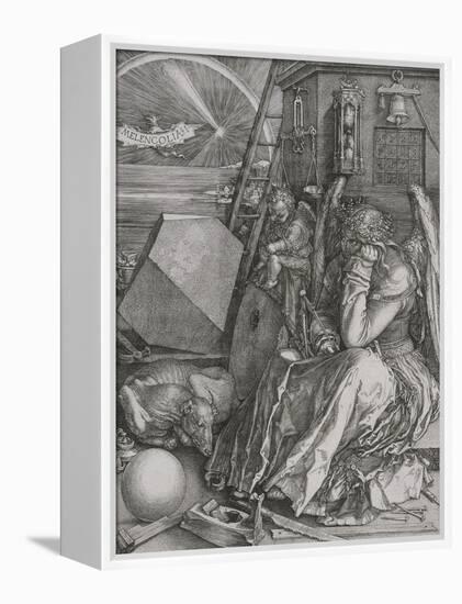 La Mélancolie-Albrecht Dürer-Framed Premier Image Canvas