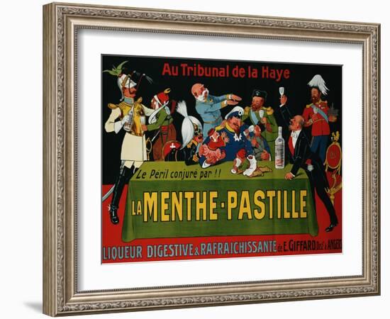 La Menthe-Pastille, circa 1905-null-Framed Giclee Print