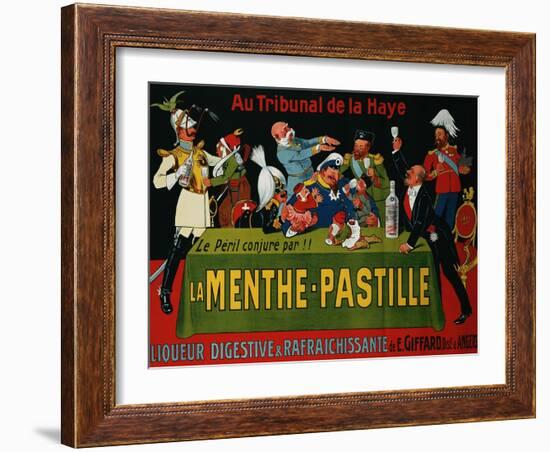 La Menthe-Pastille, circa 1905-null-Framed Giclee Print