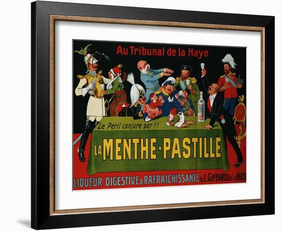 La Menthe-Pastille, circa 1905-null-Framed Giclee Print