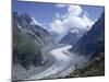 La Mer De Glace Glacier, Chamonix, Savoie (Savoy), France-Michael Jenner-Mounted Photographic Print