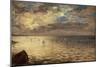 La Mer vue des hauteurs de Dieppe-Eugene Delacroix-Mounted Giclee Print