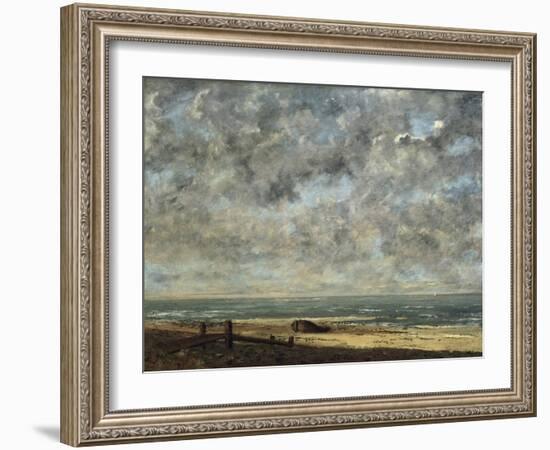 La Mer-Gustave Courbet-Framed Giclee Print