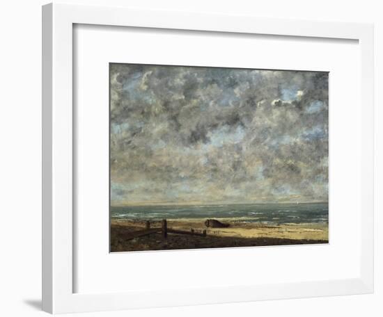 La Mer-Gustave Courbet-Framed Giclee Print