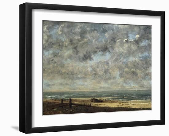 La Mer-Gustave Courbet-Framed Giclee Print