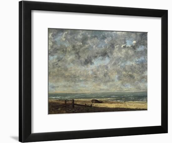 La Mer-Gustave Courbet-Framed Giclee Print