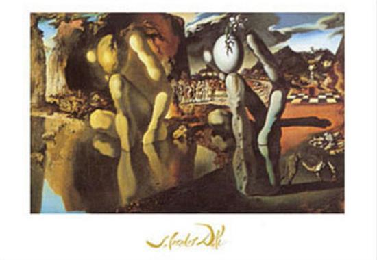La Metamorfosie Di Narciso Metamorphosis Of Narcissus Art Print By Salvador Dalí Artcom - 