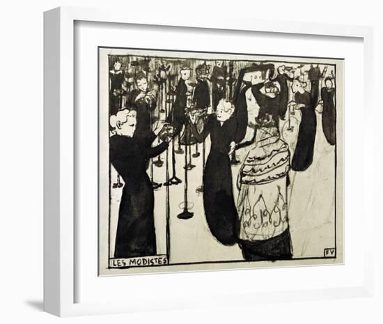 La Modiste-Félix Vallotton-Framed Giclee Print