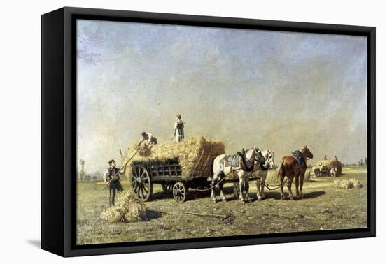 La moisson-Jules Veyrassat-Framed Premier Image Canvas