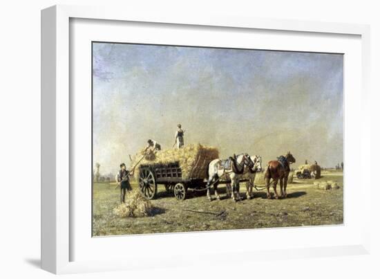 La moisson-Jules Veyrassat-Framed Giclee Print