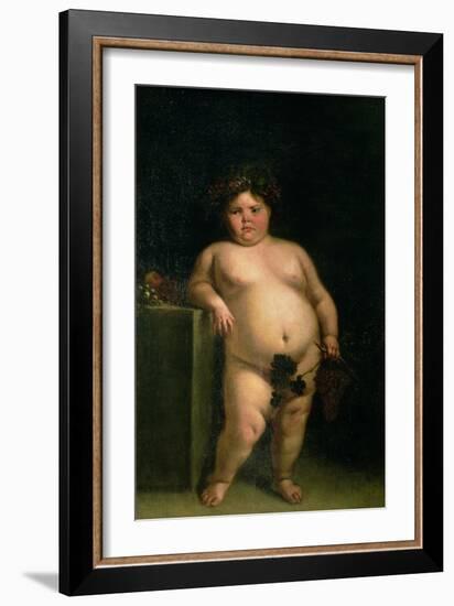 La Monstrua Desnuda, Eugenia Martinez Vallejo Unclothed-Don Juan Carreño de Miranda-Framed Giclee Print