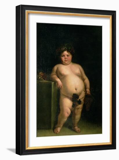 La Monstrua Desnuda, Eugenia Martinez Vallejo Unclothed-Don Juan Carreño de Miranda-Framed Giclee Print