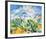 La Montagne St. Victoire-Paul Cézanne-Framed Art Print