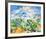 La Montagne St. Victoire-Paul Cézanne-Framed Art Print