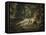 La mort d'Ophélie (Shakespeare, Hamlet)-Eugene Delacroix-Framed Premier Image Canvas