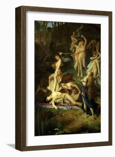 La Mort D'Orphée (The Death of Orpheus), 1866-Emile Levy-Framed Giclee Print