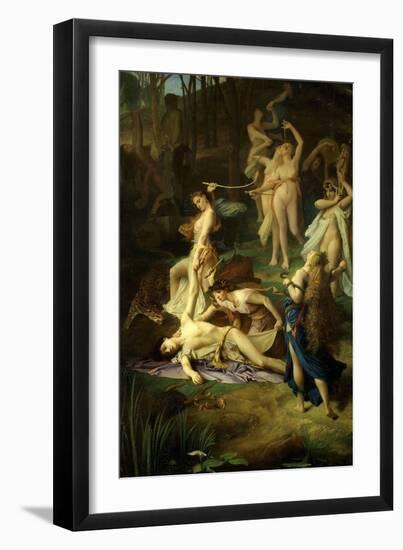 La Mort D'Orphée (The Death of Orpheus), 1866-Emile Levy-Framed Giclee Print