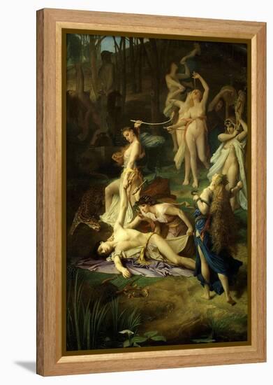 La Mort D'Orphée (The Death of Orpheus), 1866-Emile Levy-Framed Premier Image Canvas