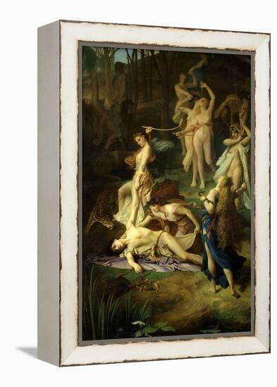 La Mort D'Orphée (The Death of Orpheus), 1866-Emile Levy-Framed Premier Image Canvas