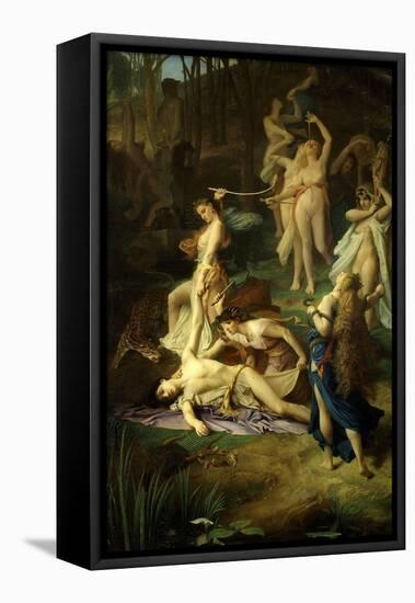 La Mort D'Orphée (The Death of Orpheus), 1866-Emile Levy-Framed Premier Image Canvas