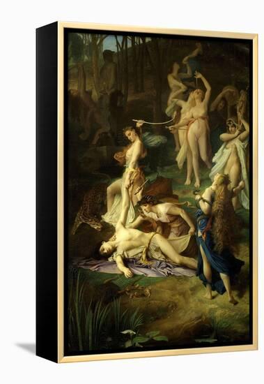 La Mort D'Orphée (The Death of Orpheus), 1866-Emile Levy-Framed Premier Image Canvas