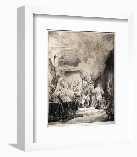 La Mort de la Vierge (B99)-Amand Durand-Framed Collectable Print