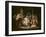 La mort de Socrate-François Louis Joseph Watteau-Framed Giclee Print