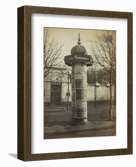 La Mosquée de Paris-Charles Marville-Framed Giclee Print