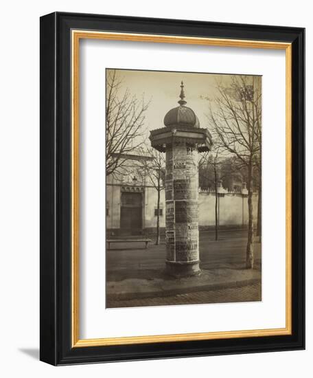 La Mosquée de Paris-Charles Marville-Framed Giclee Print
