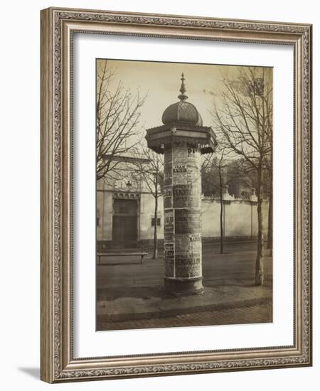 La Mosquée de Paris-Charles Marville-Framed Giclee Print
