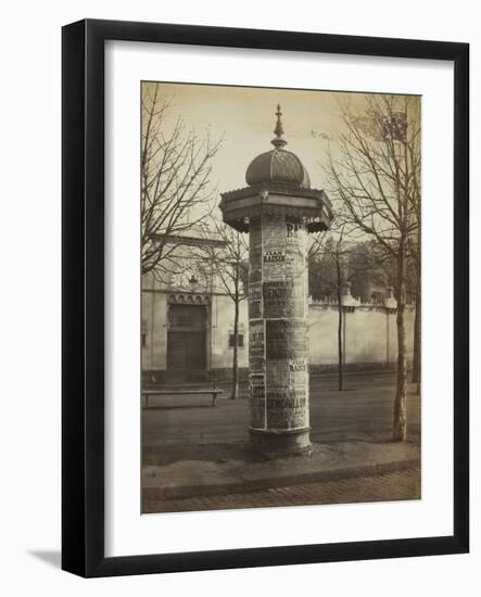 La Mosquée de Paris-Charles Marville-Framed Giclee Print