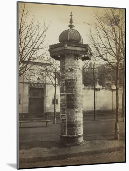 La Mosquée de Paris-Charles Marville-Mounted Giclee Print