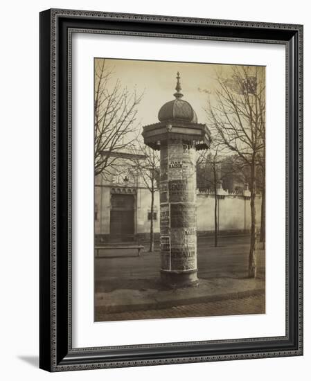 La Mosquée de Paris-Charles Marville-Framed Giclee Print