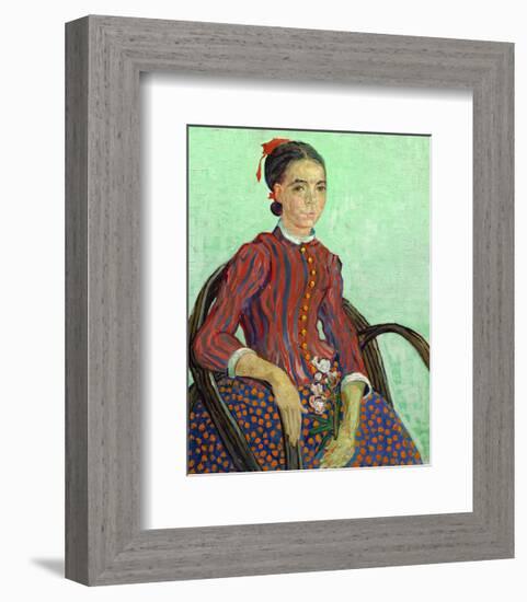 La Mousmé, 1888-Vincent van Gogh-Framed Art Print