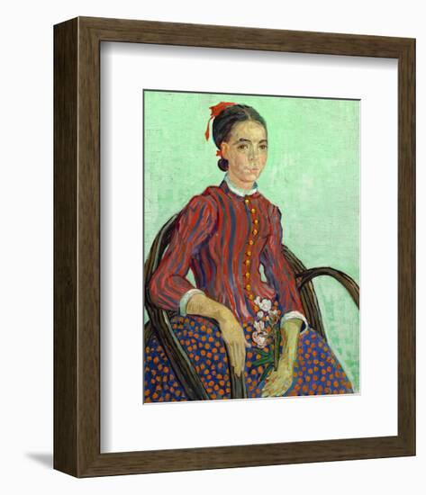 La Mousmé, 1888-Vincent van Gogh-Framed Art Print