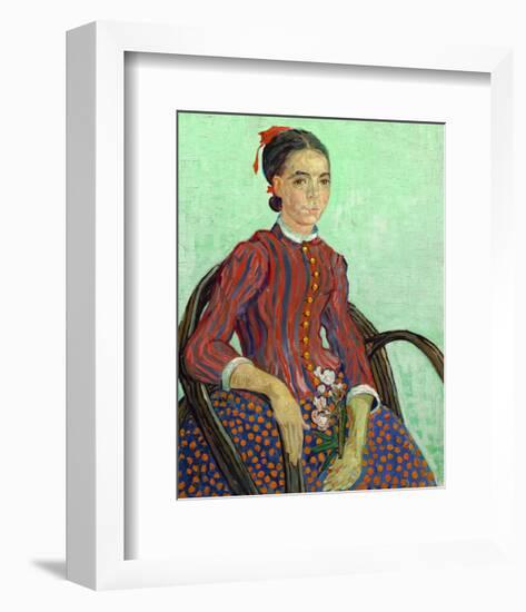 La Mousmé, 1888-Vincent van Gogh-Framed Art Print