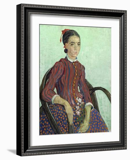 La Mousme, 1888-Vincent van Gogh-Framed Art Print