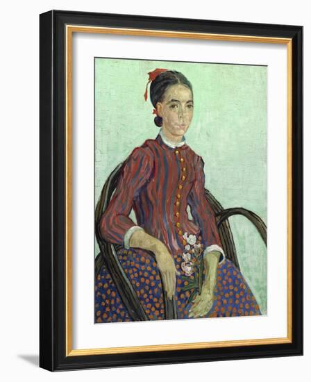 La Mousme, 1888-Vincent van Gogh-Framed Art Print