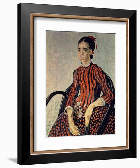 La Mousme, 1888-Vincent van Gogh-Framed Giclee Print